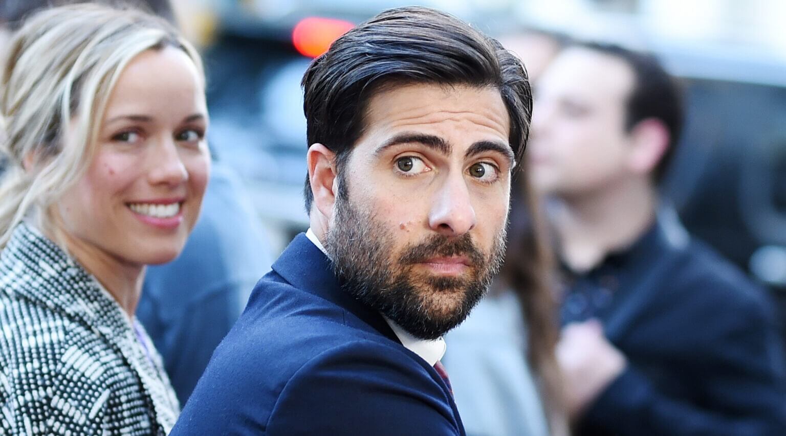 Jason Schwartzman seen in New York City in 2019. (Stephen Lovekin/Variety/Penske Media via Getty Images)