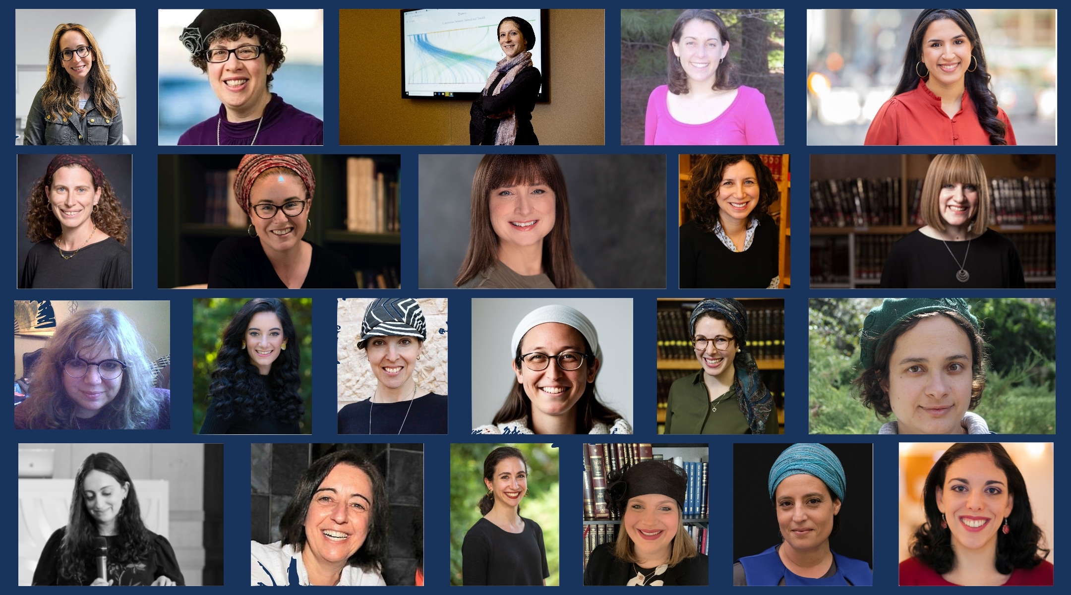 20 women Torah scholars will write books as part of the Word-by-Word project. (Courtesy of Sefaria)