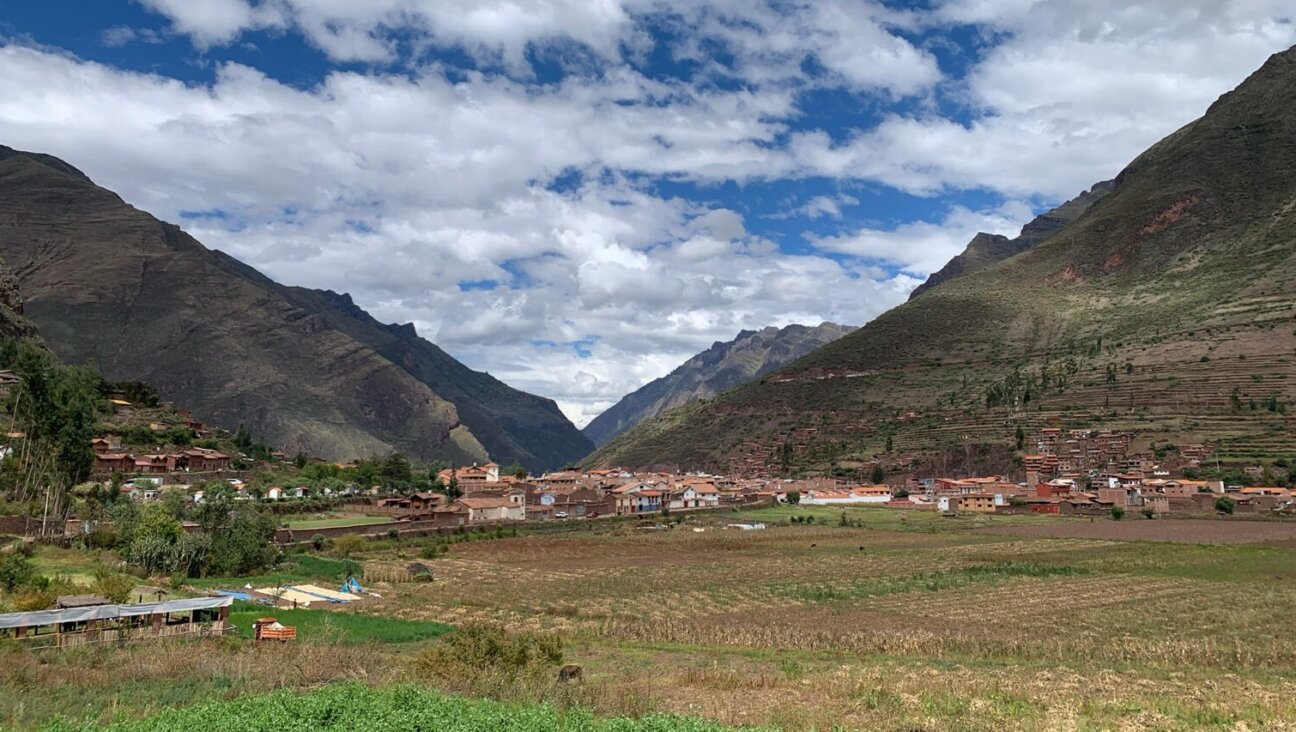 Pisac sits in the Andes Mountains, 20 miles outside of Cusco.