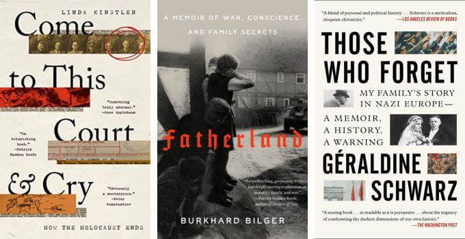 Three new books by grandchildren of Holocaust perpetrators excavate painful family histories. 