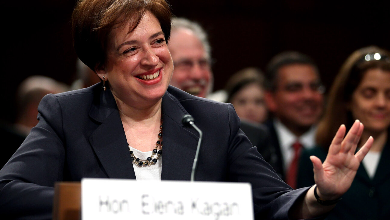 Elena Kagan at the 2010 Senate confirmation hearings for her nomination to the U.S. Supreme Court. 