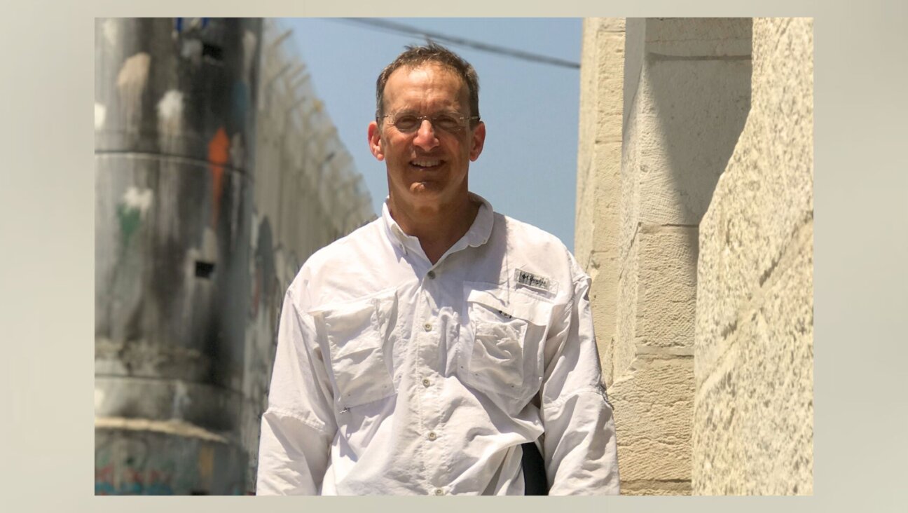 Dr. Steve Feldman, pictured on a trip to the West Bank. Feldman was denied payment from the state of Arkansas for refusing to sign a pledge promising not to boycott Israel. (Courtesy of Steve Feldman)
