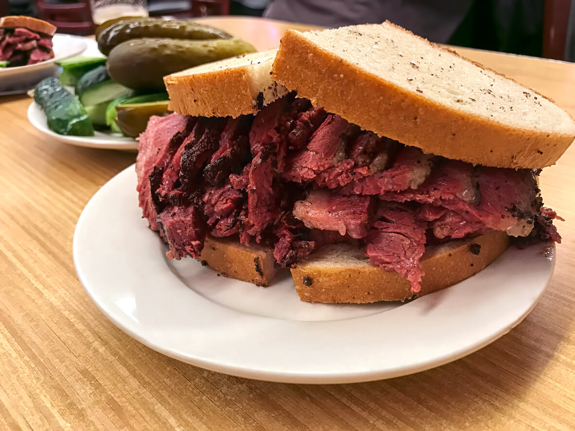 Is this delicious pastrami sandwich kosher? A handheld device can give you the answer.