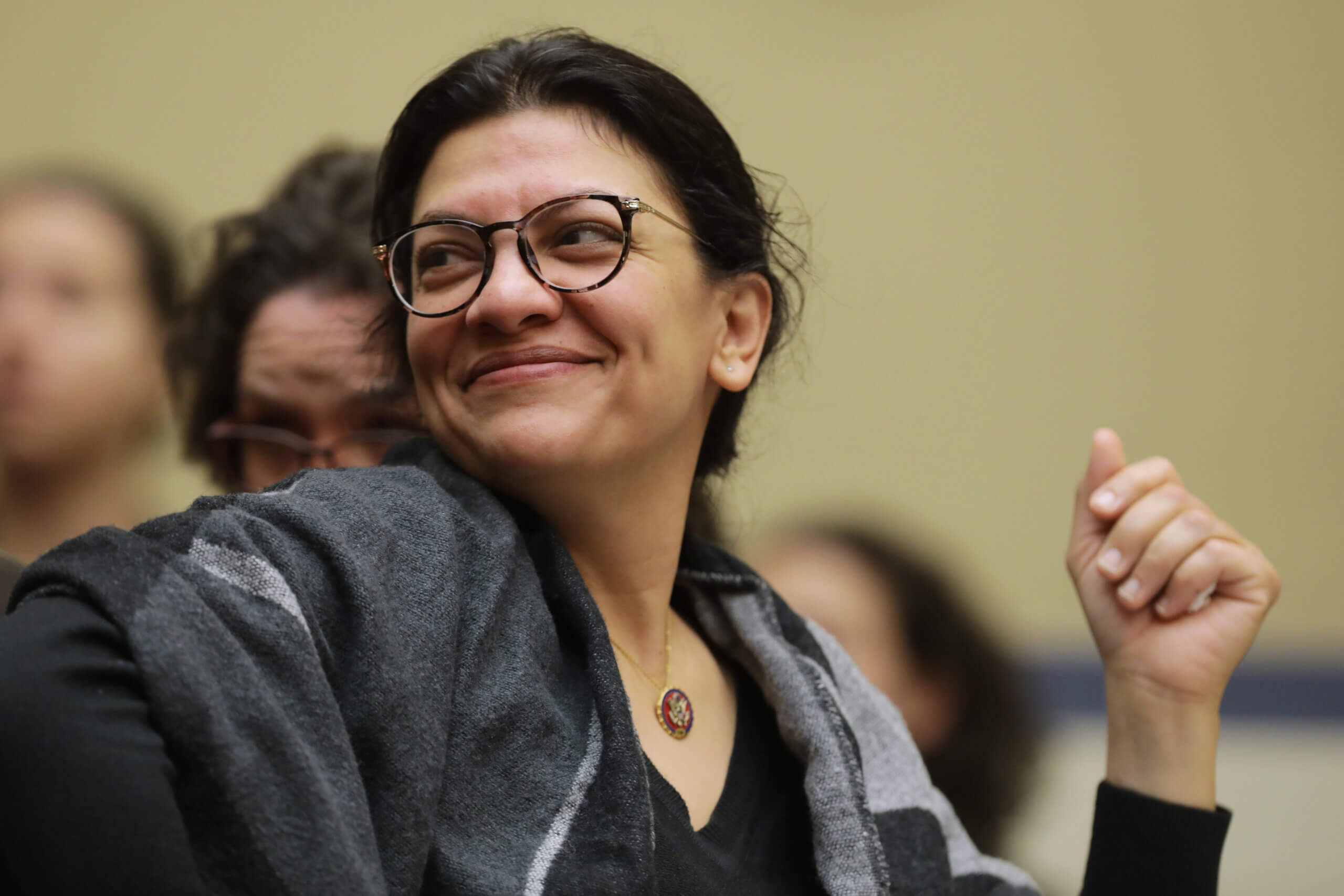 Rashida Tlaib Hosts Nakba Day Event At The Senate The Forward