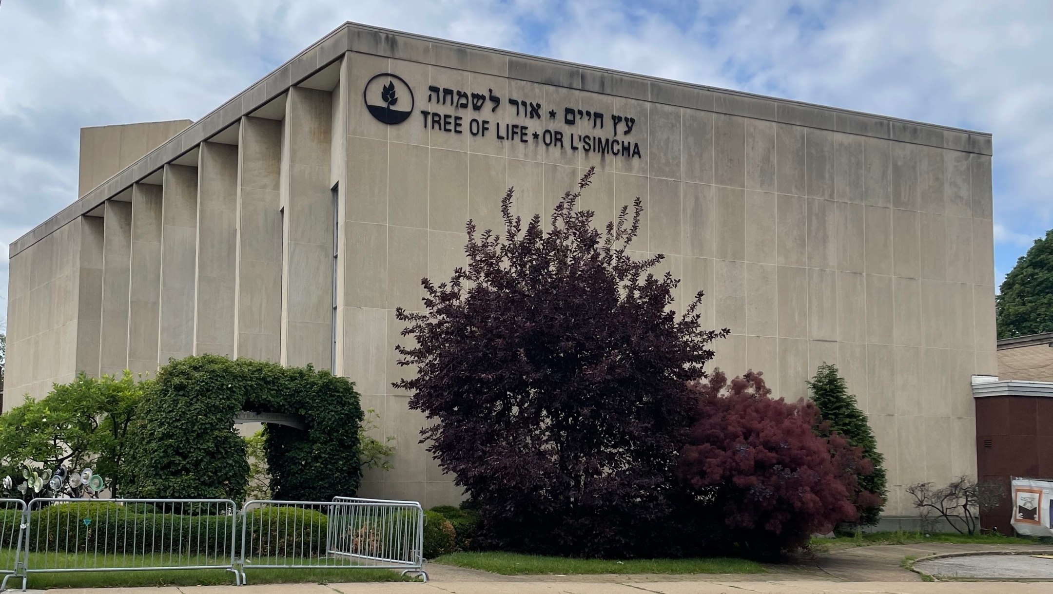 The Tree of Life synagogue in Pittsburgh, June 26, 2023. 