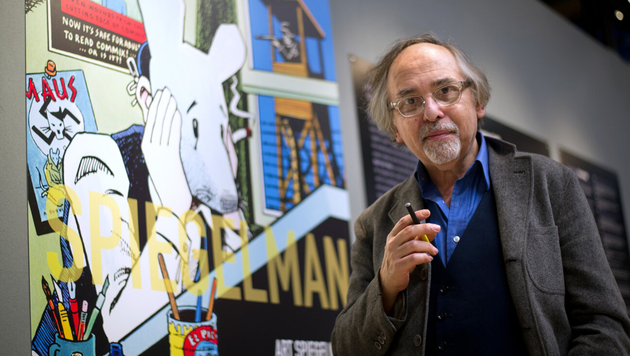 Art Spiegelman, author of “Maus,” poses in Paris, March 20, 2012. (Bertrand Langlois/AFP via Getty Images)