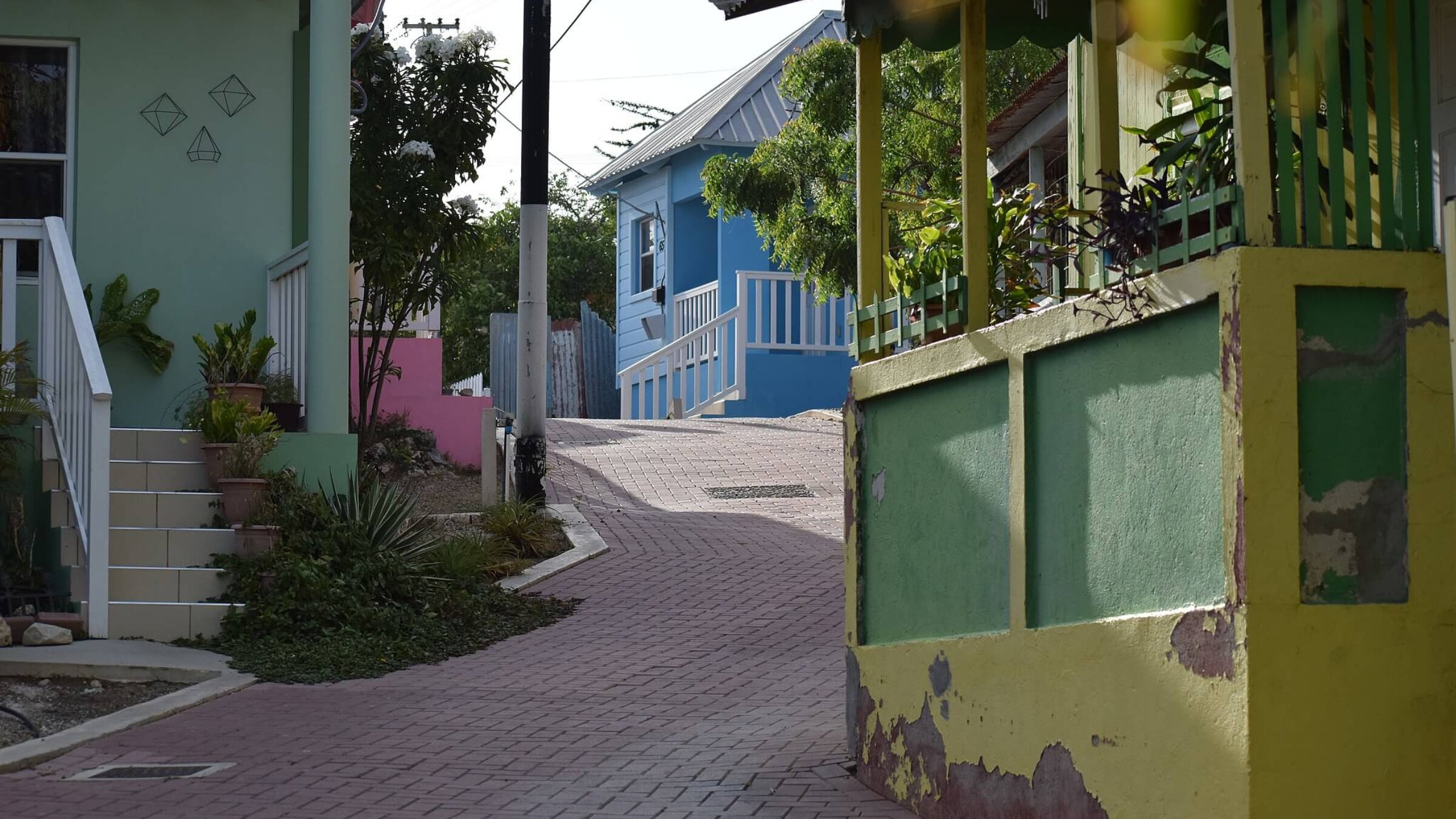 A street in Curaçao