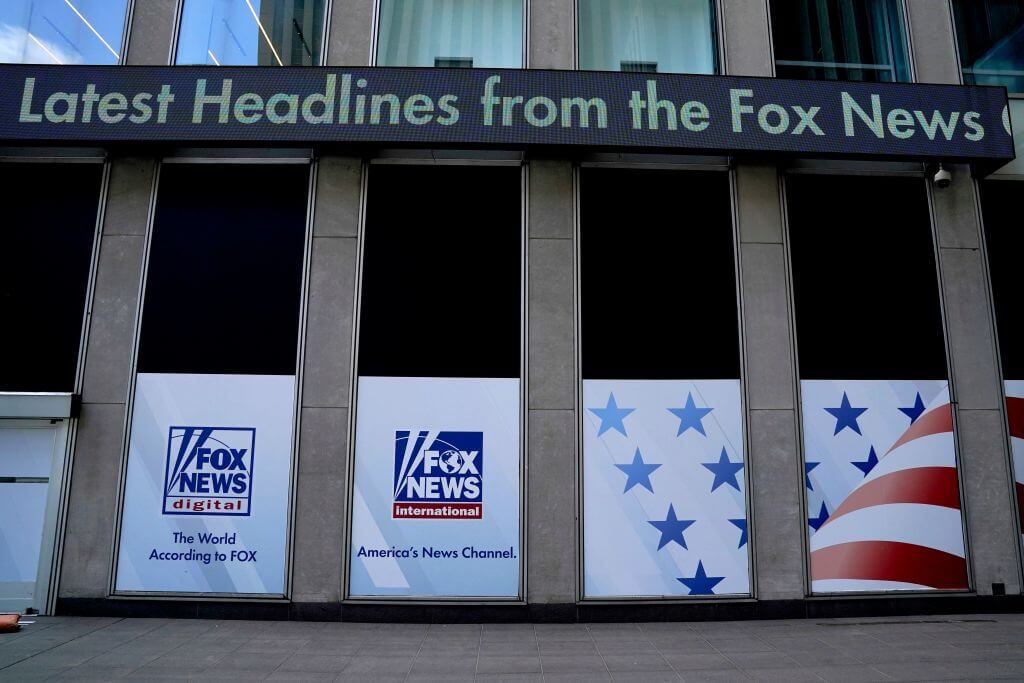 Fox Inc headquarters in New York City on April 19, 2023. 