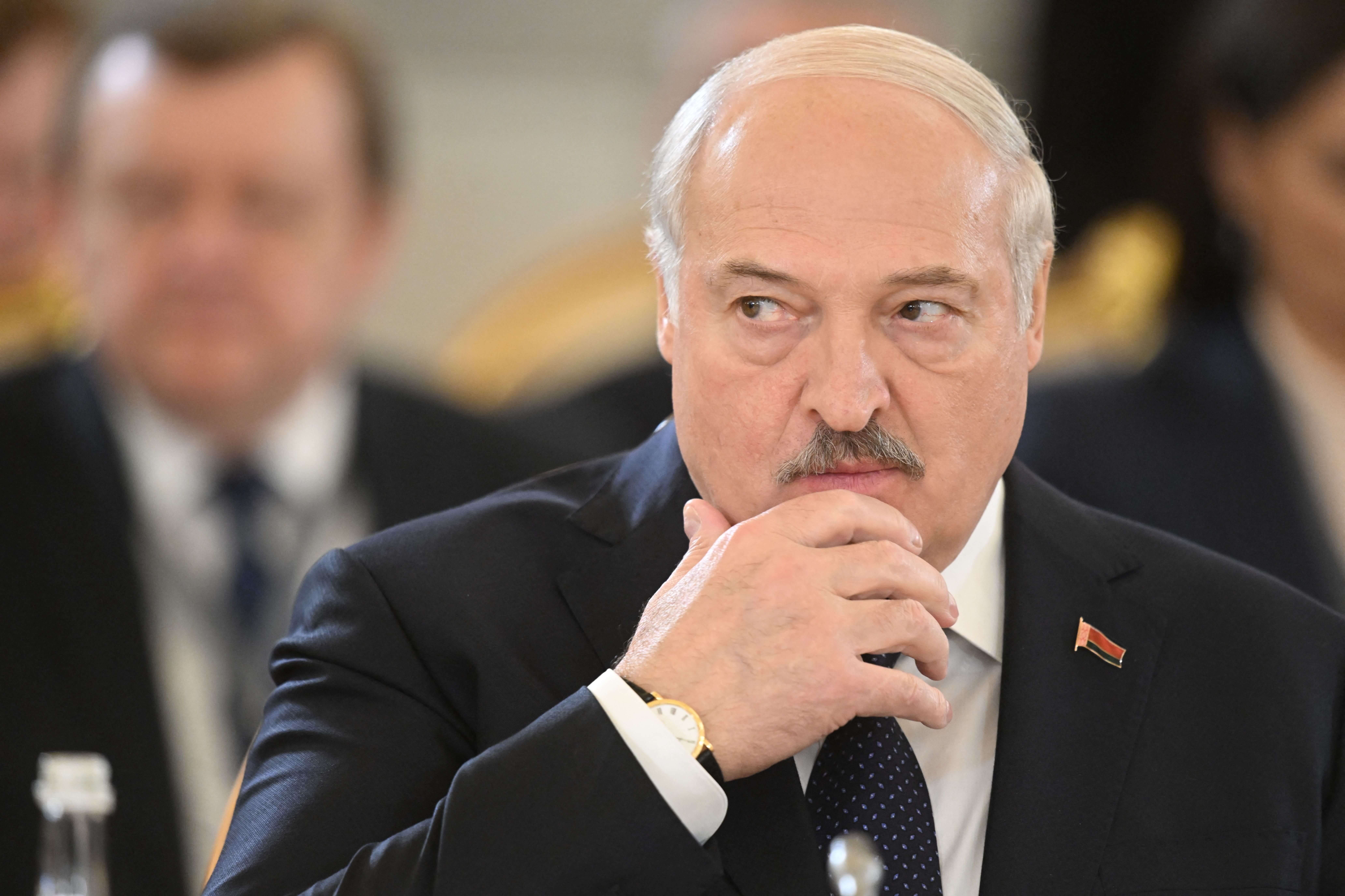 Belarus president Alexander Lukashenko.