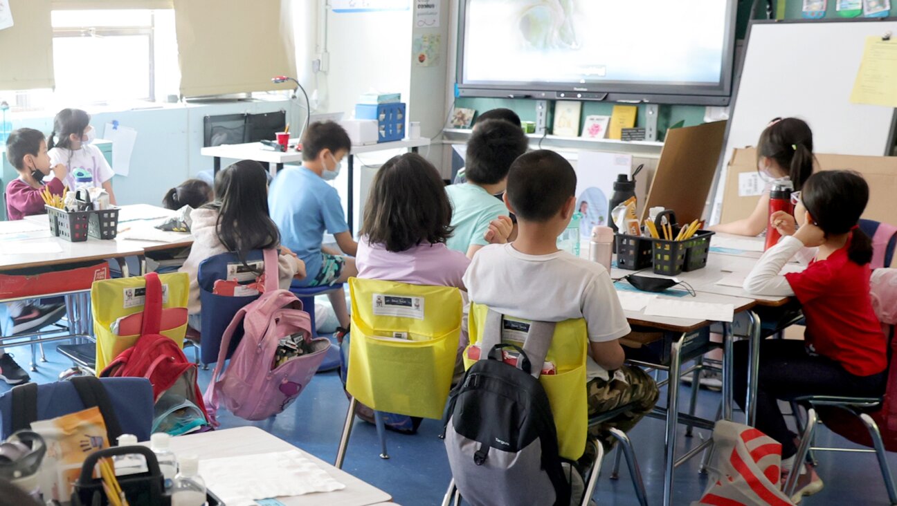 Students in class at New York City’s P.S. 124, the Yung Wing School, on June 24, 2022. (Michael Loccisano/Getty Images)
