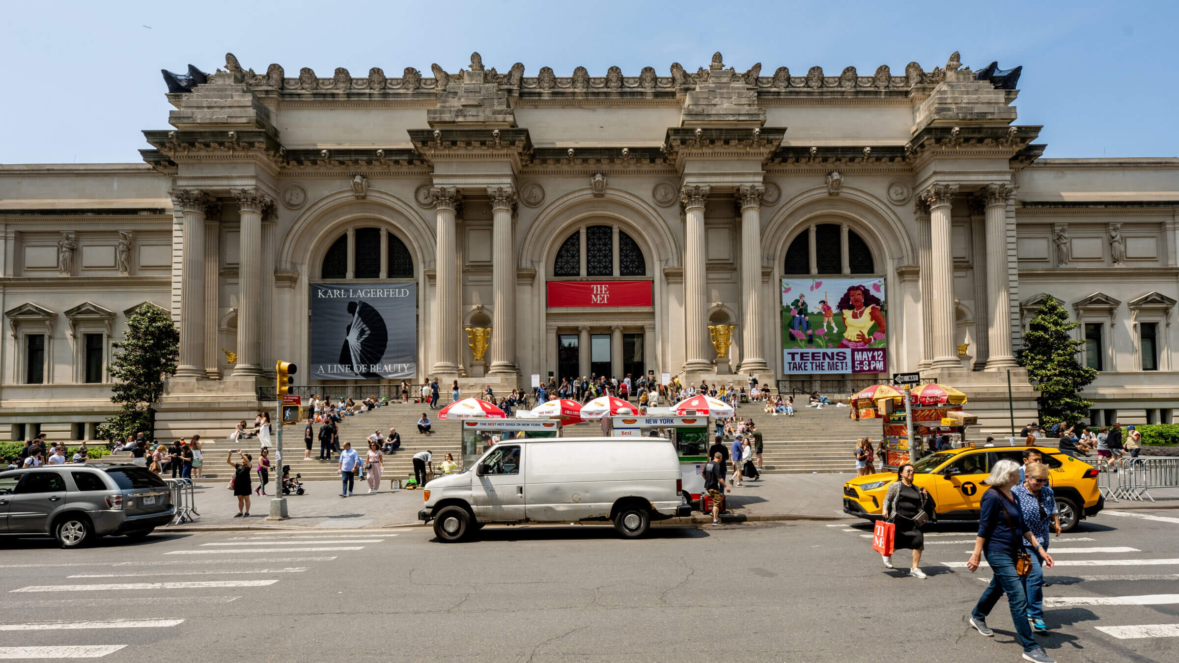 The Metropolitan Museum of Art's collection has 1.5 million pieces of art and historical objects from around the world, spanning 5,000 years of history.
