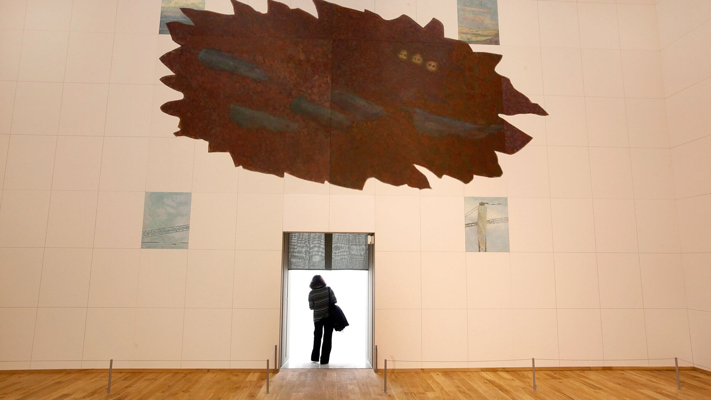 Ilya and Emilia Kabakov's <i>Strange City</i> installation in Paris, 2014. 