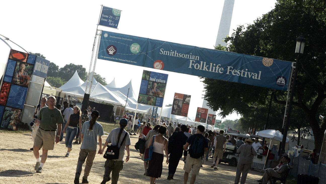 The Smithsonian Folklife Festival takes place annually on the National Mall.