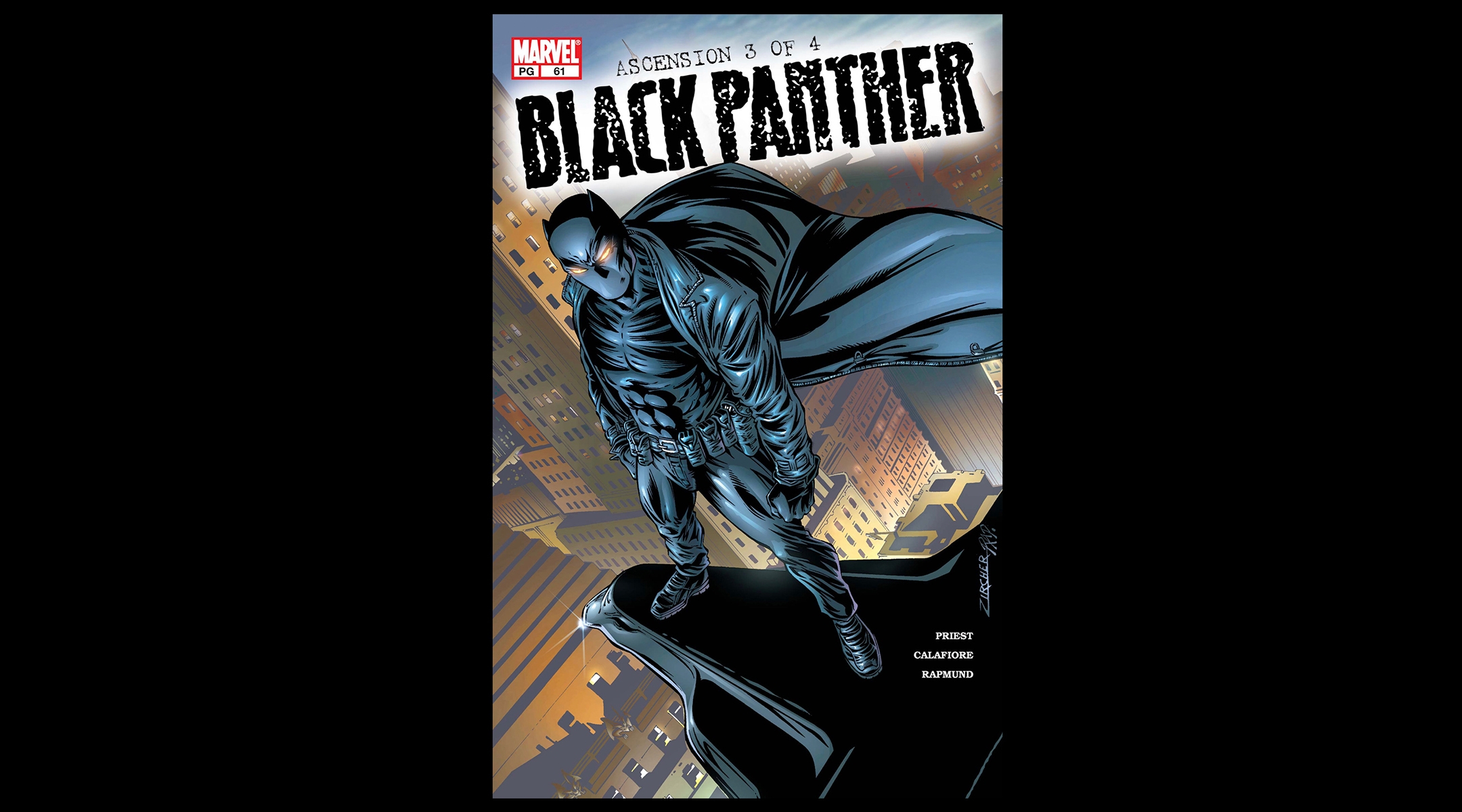 Kevin “Kasper” Cole temporarily succeeded T’challa, the original Black Panther. (Marvel Comics)