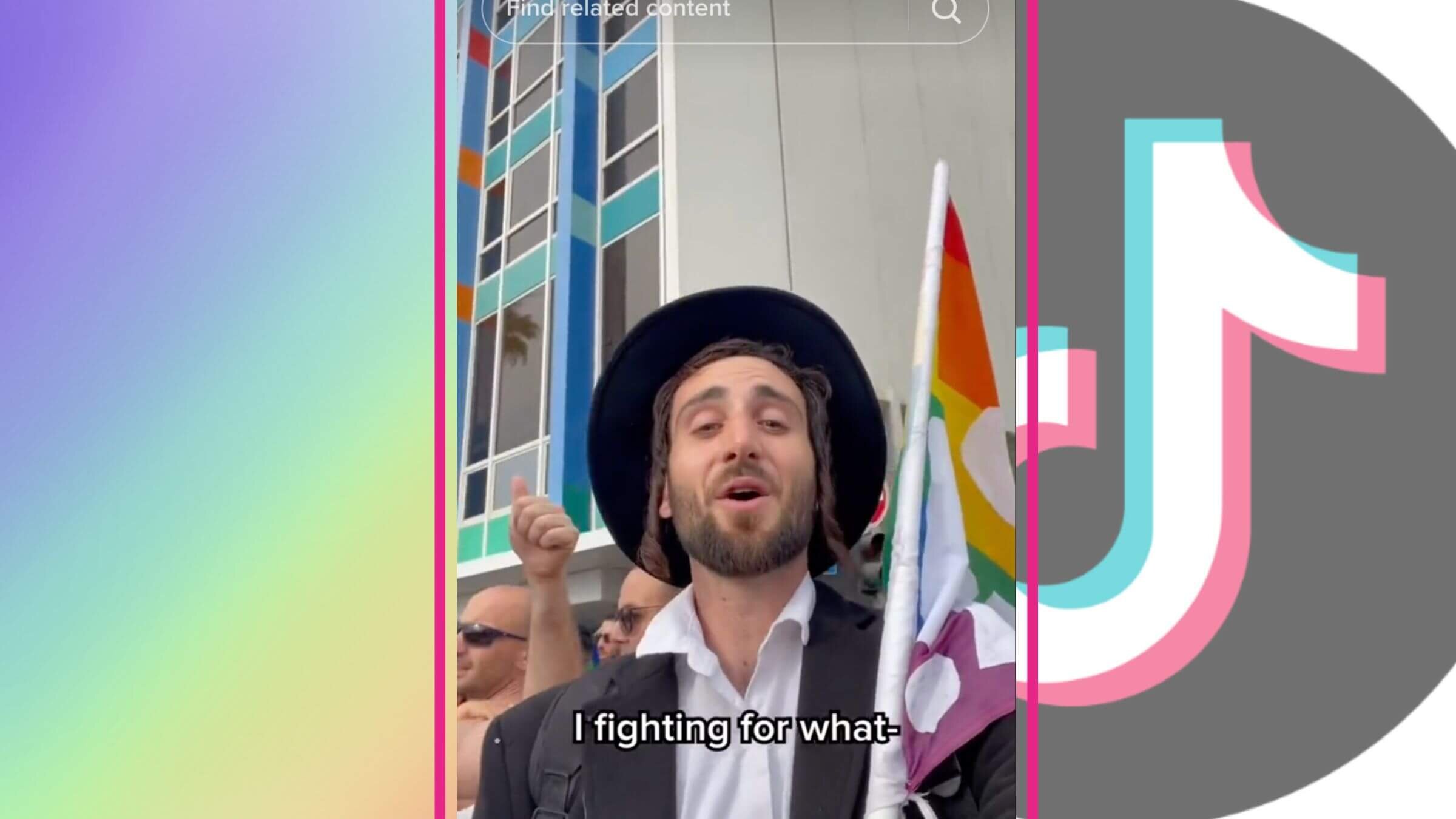 Erez Oved, a secular Israeli, pretended to be a gay Haredi man called Yaacov Levi on TikTok.