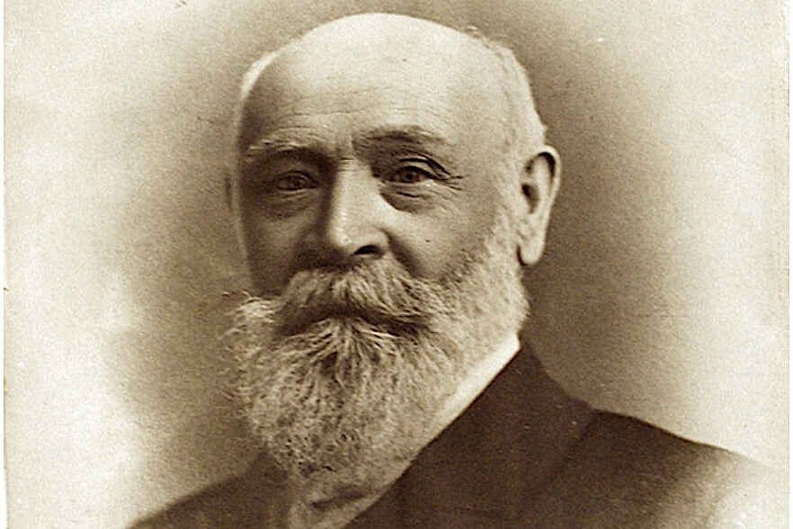 Joseph Rabinowitz in London, 1896