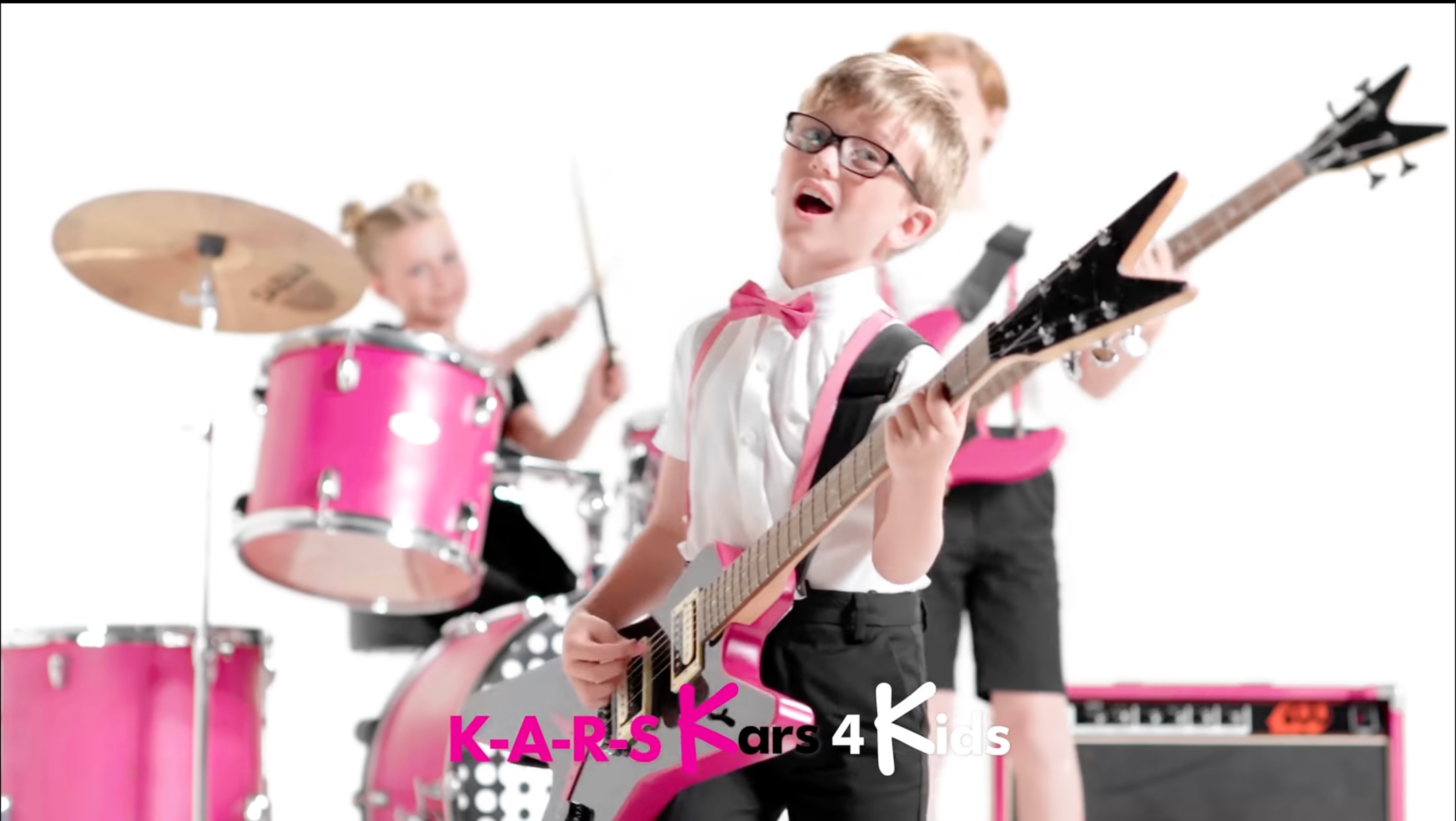 Screenshot from an ad for Kars4Kids. (YouTube)