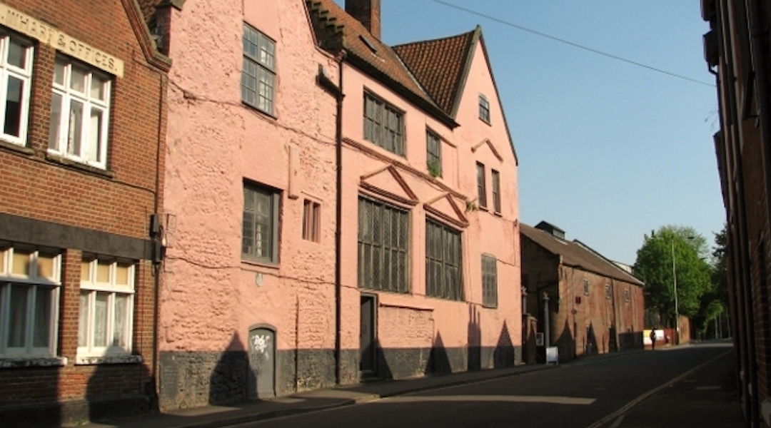 Jurnet’s House in Norwich, England, was built and owned by a Jewish family in the 12th century and could become a Jewish heritage center. (Evelyn Simak via Creative Commons)