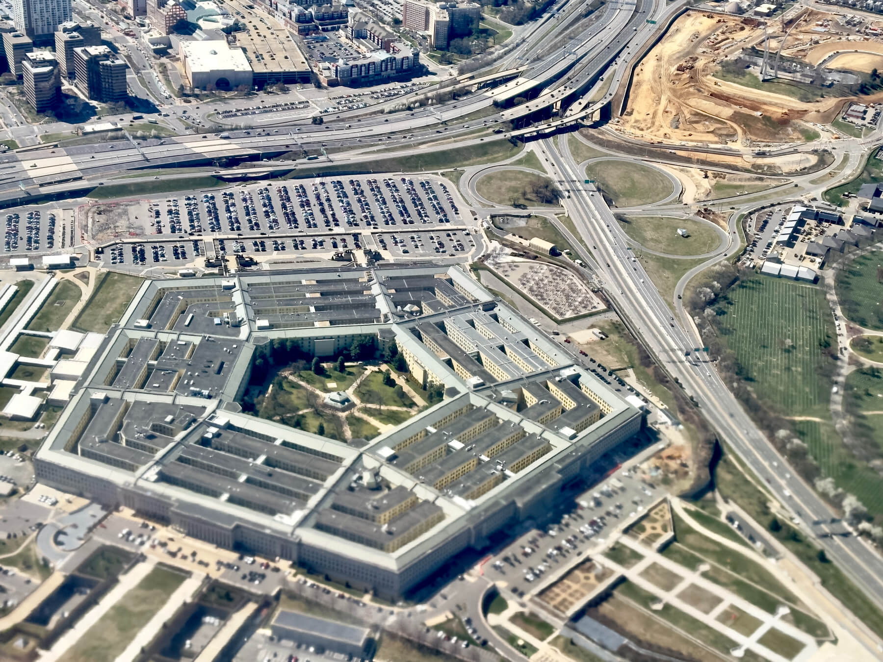 The Pentagon, the headquarters of the U.S. Department of Defense.