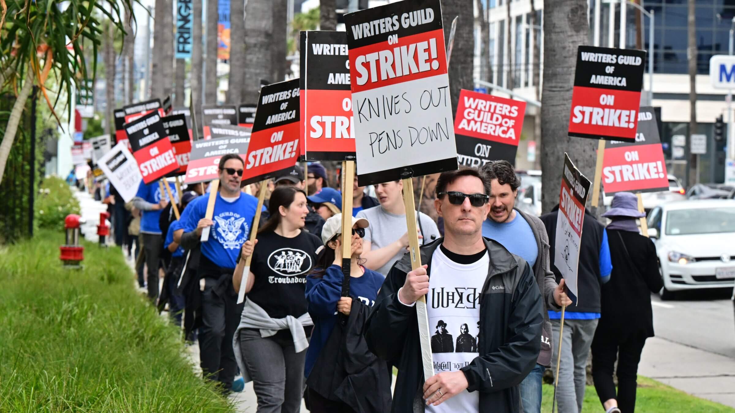 If you liked this year's Emmy-nominated shows, you may want to support striking writers.