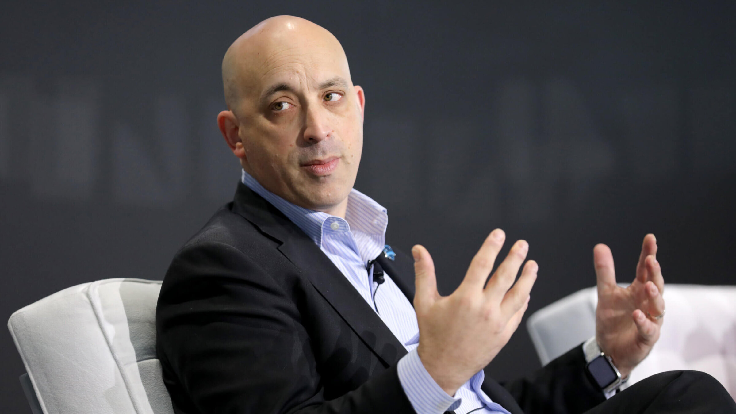 Jonathan Greenblatt participates in a panel during the TAAF Heritage Month Summit on May 5, 2023.