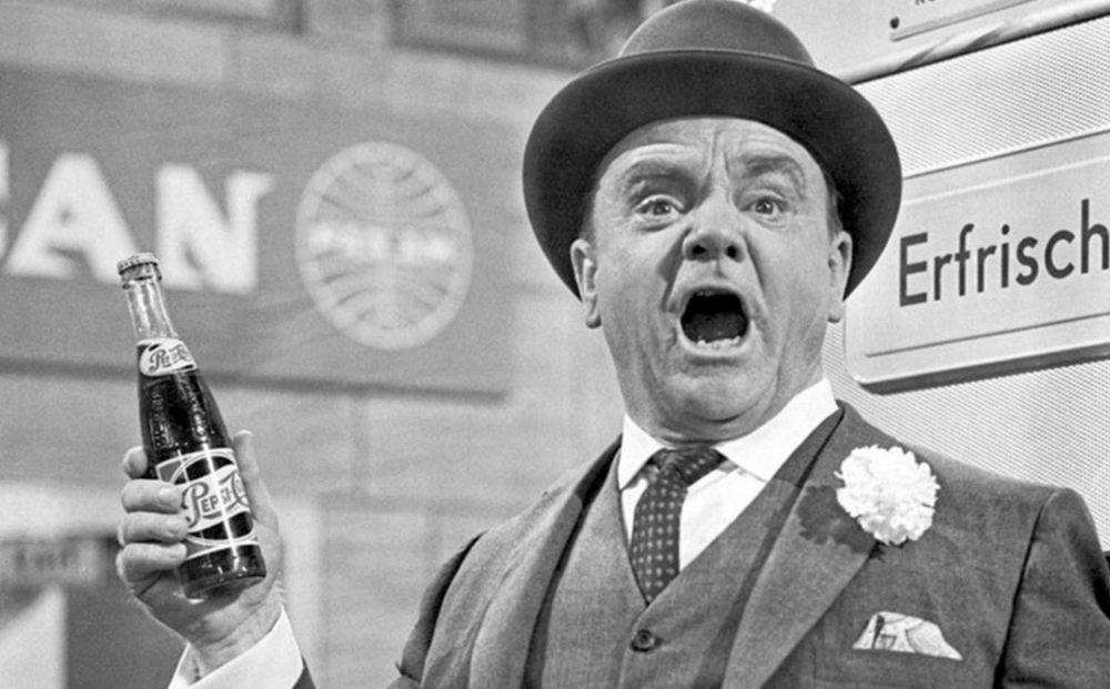 James Cagney in Billy Wilder's <i>One, Two, Three.</i>

