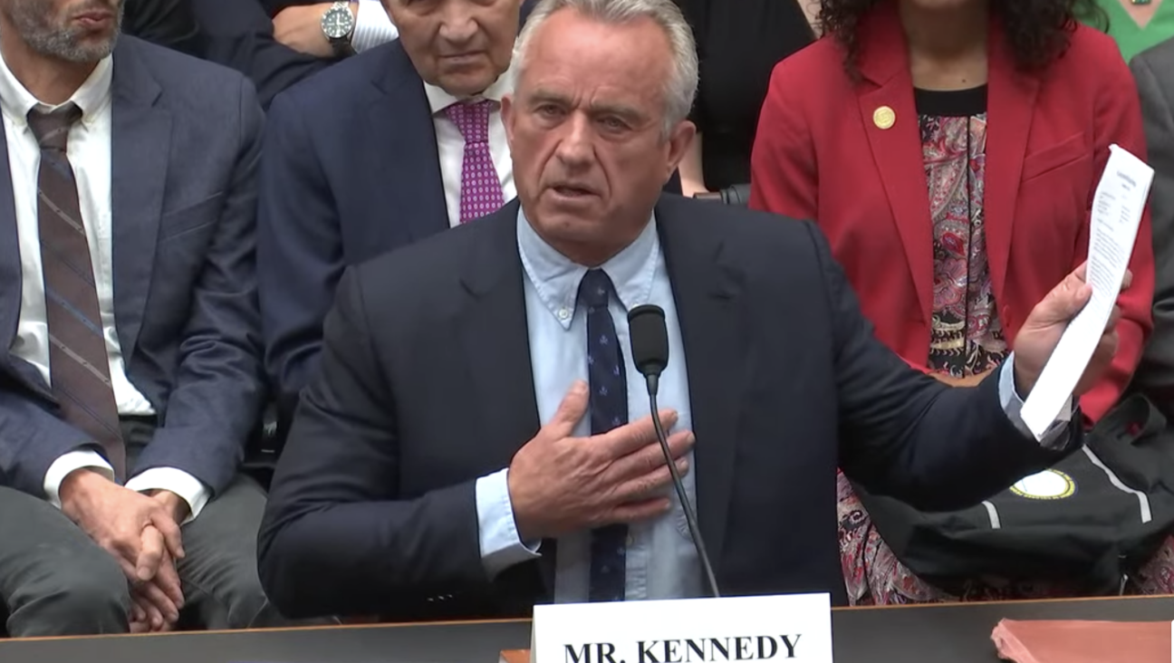 Robert F. Kennedy Jr., a Democratic presidential candidate, at a House hearing on July 20, 2023. 