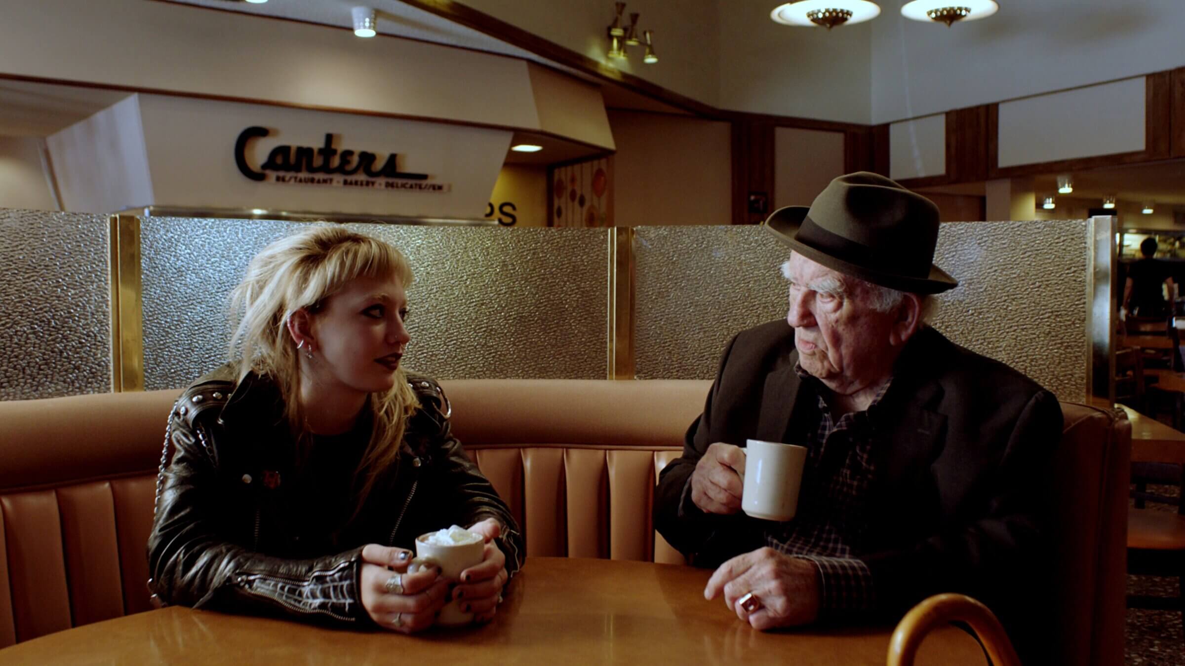 Margot Josefsohn and Ed Asner in <i>The Tiger Within</i>