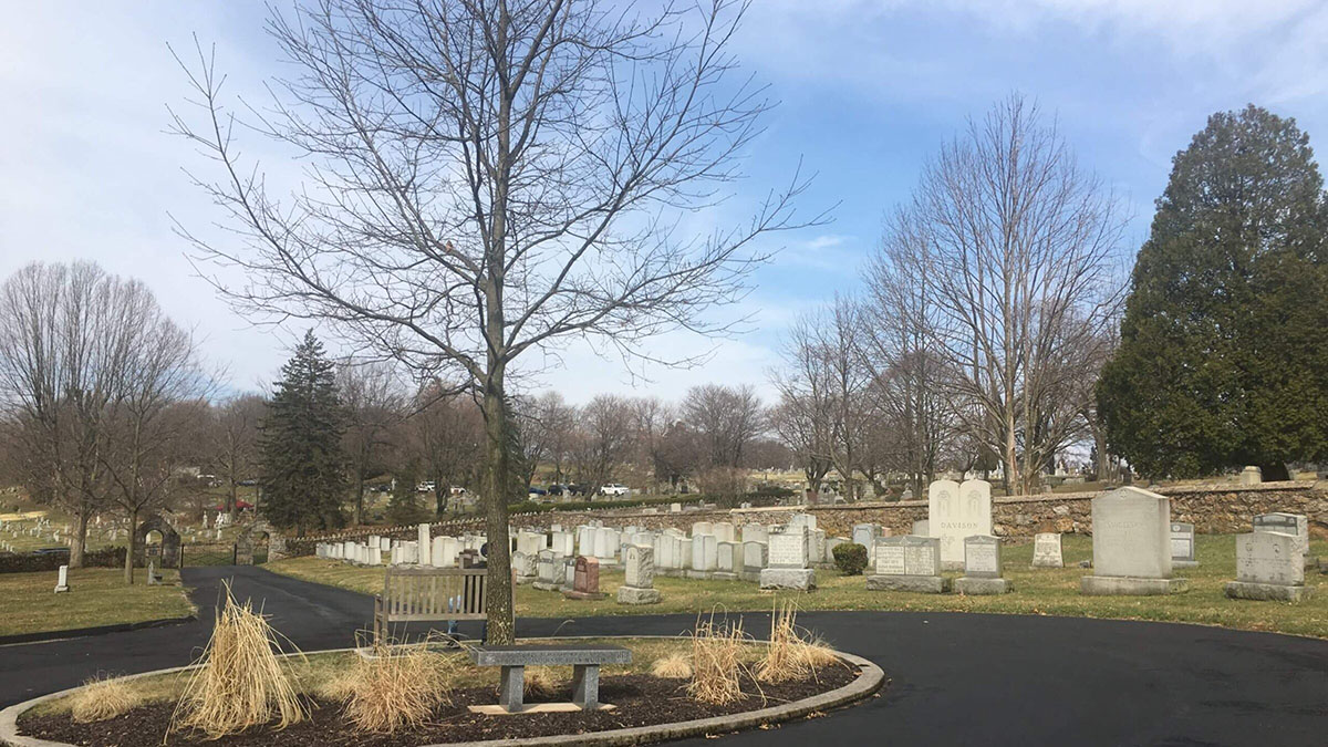 The Kehillat Israel Cemetery in Shenandoah, Pennsylvania. (Courtesy)
