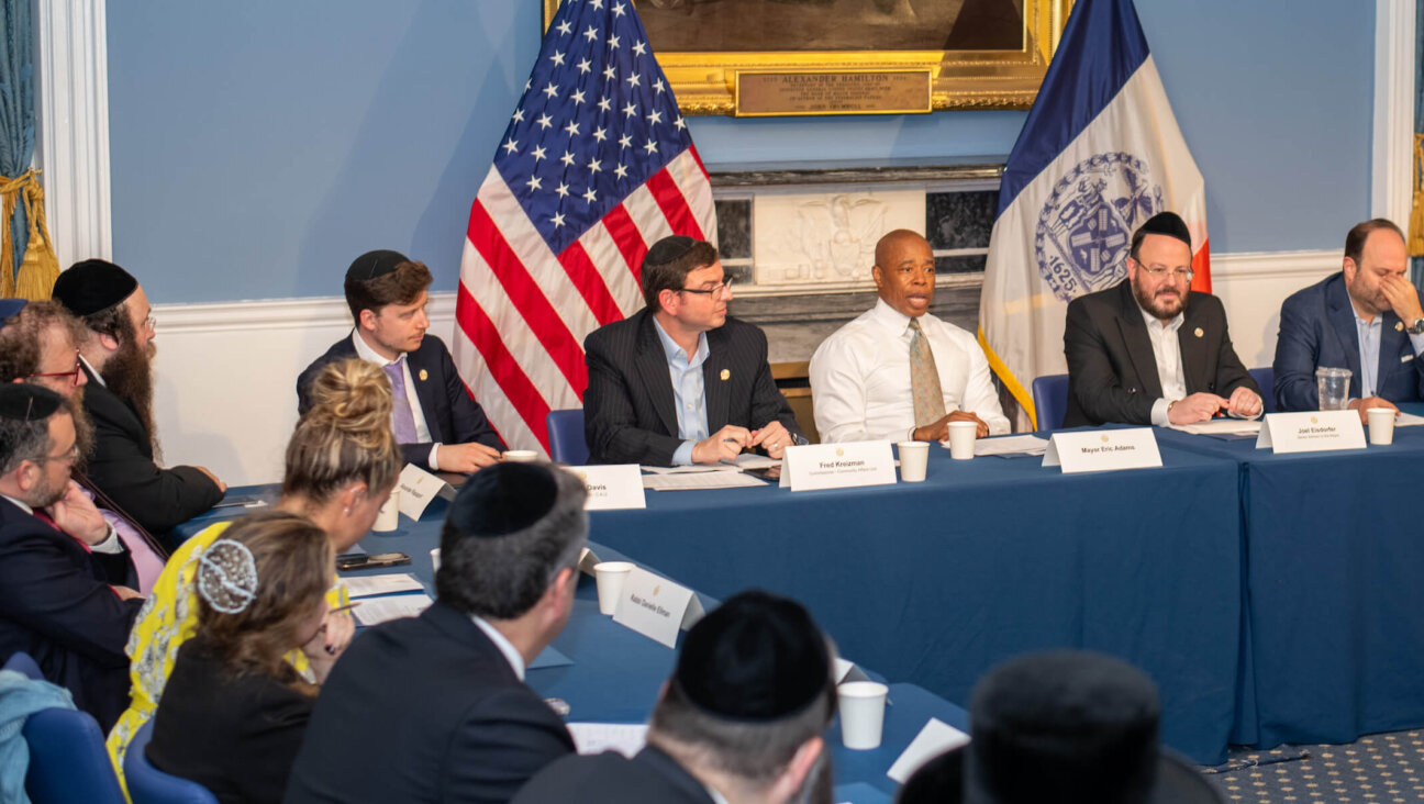New York City Mayor Eric Adams delivers remarks at the launch and inaugural meeting of his Jewish Advisory Council. City Hall, June 26, 2023.