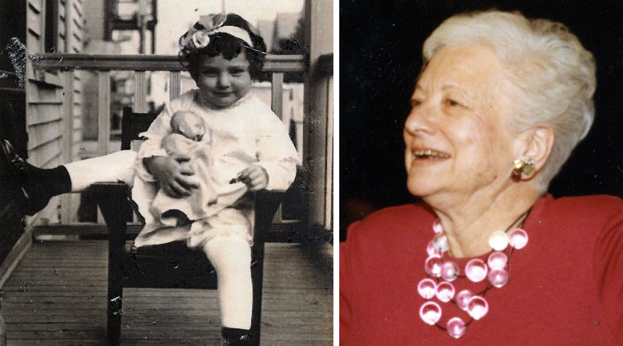 Louise Levy was born in 1910 and grew up in Cleveland and New York City; Levy often ascribed her longevity to a daily glass of red wine and a low-cholesterol diet. (Photos courtesy Levy family, via Fox Funeral Home)