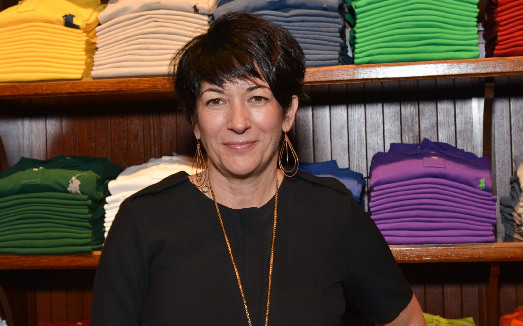 Ghislaine Maxwell attends a Polo Ralph Lauren event at the company’s store in New York City, Nov. 3, 2015. (Jared Siskin/Patrick McMullan via Getty Images)