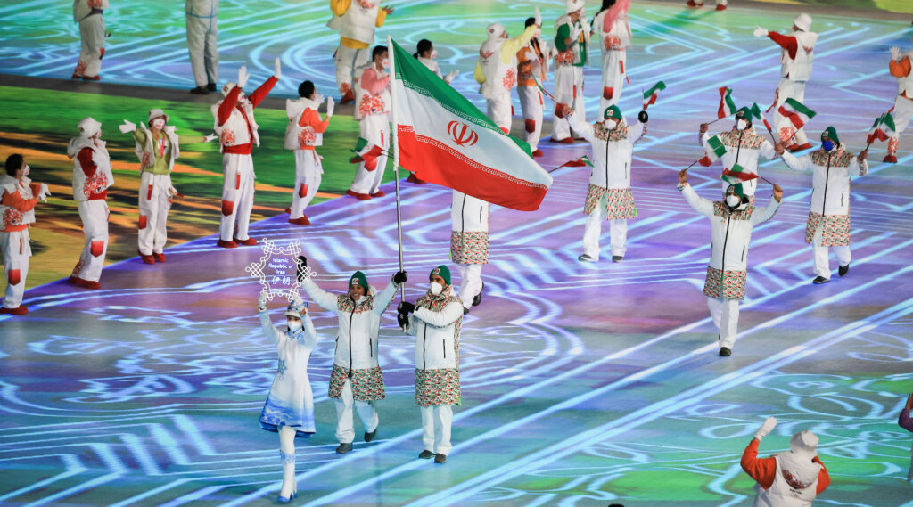 Iran Banned A Weightlifter For Life After He Took A Photo With An   GettyImages 1368725754 1024x569 