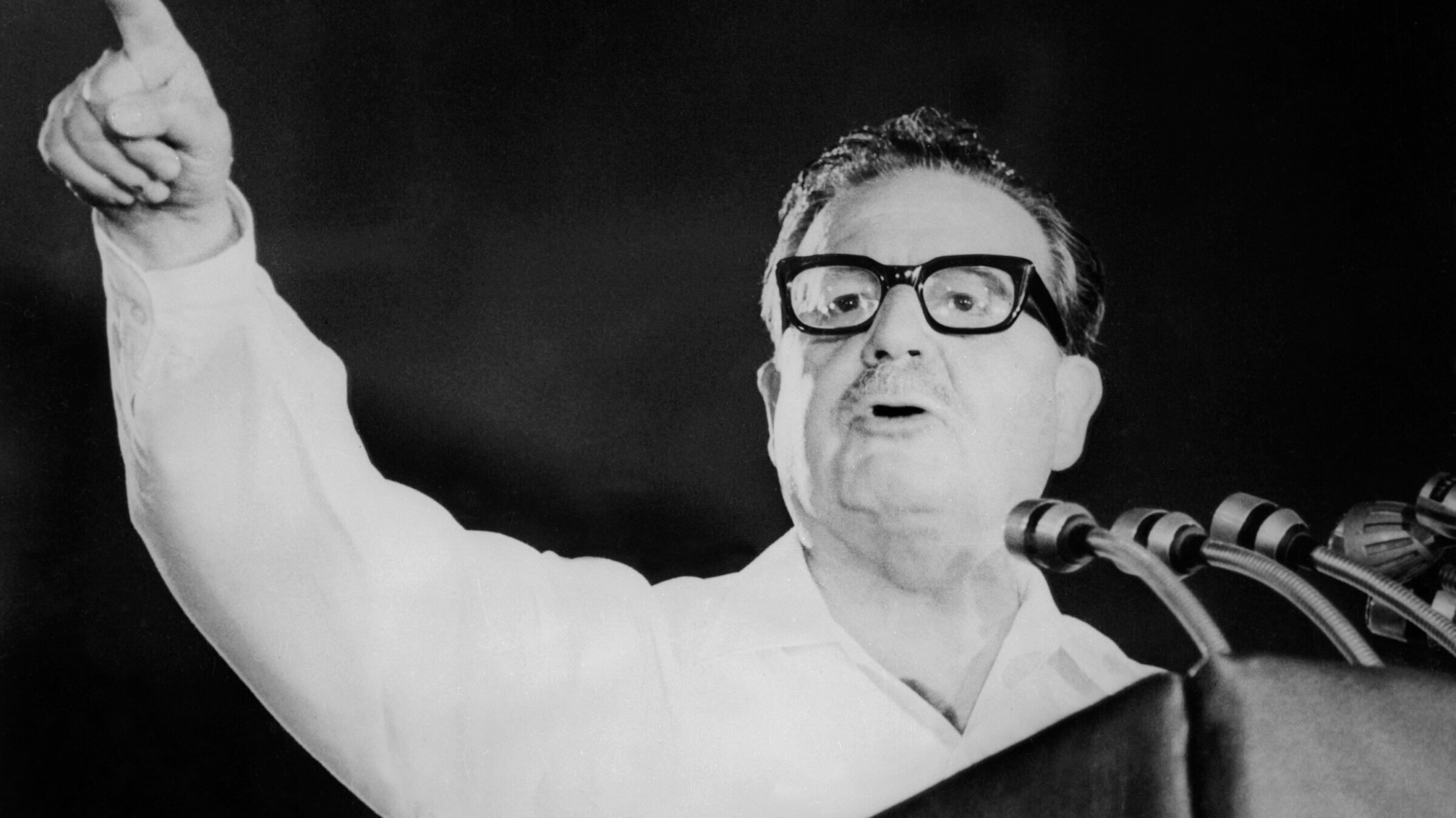 Salvador Allende died in his presidential palace Sep. 11, 1973.