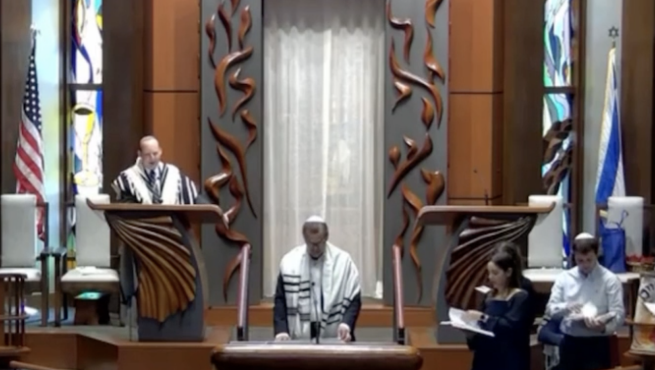 Hunter Biden at Congregation Etz Chaim in Marietta, Georgia, on Aug. 12, 2023. 