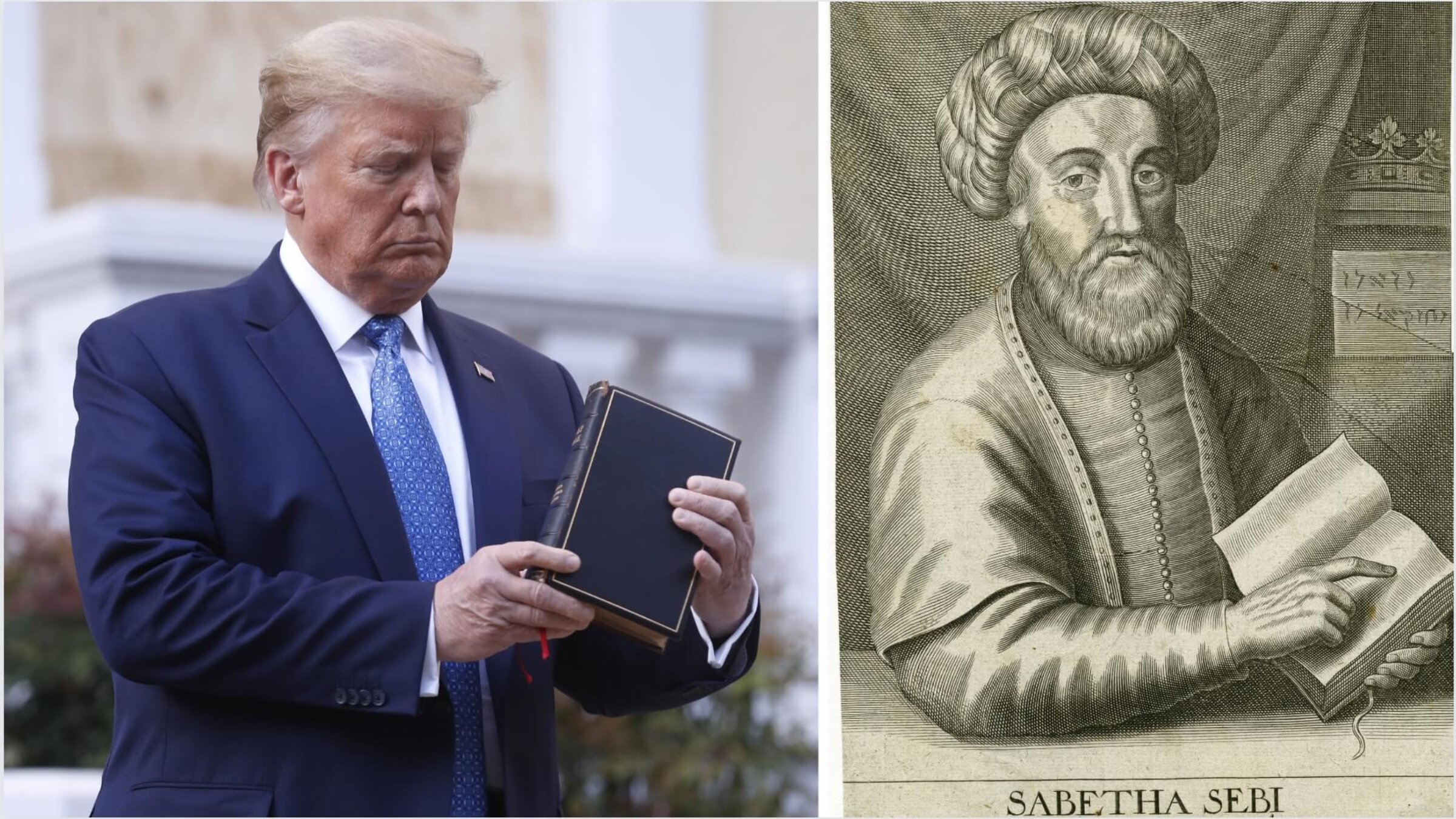 Donald Trump and Sabbatai Sevi — separated by centuries; joined by some common themes.