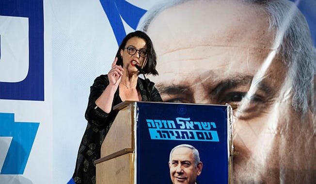 Israeli Public Diplomacy Minister Galit Distal Atbaryan.