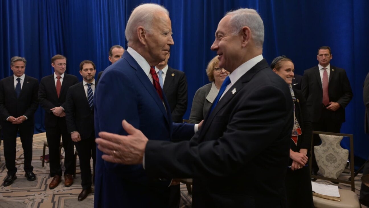 President Joe Biden meets with Israeli Prime Minister Benjamin Netanyahu during the United Nations General Assembly in New York, Sept. 20, 2023. (Avi Ohayon/ Israel Government Press Office)