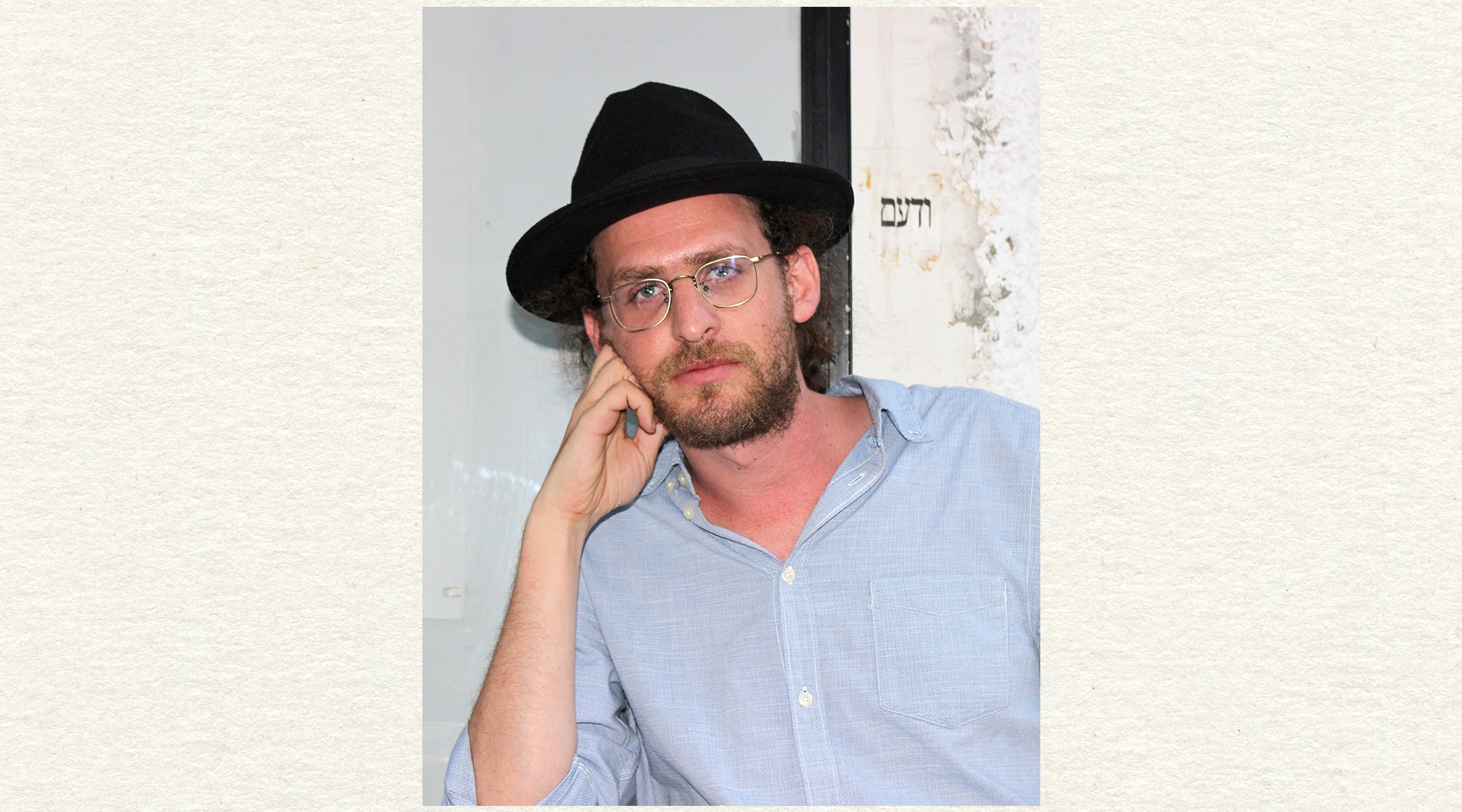 Yehonatan Indursky in Tel Aviv in 2016. (Sara Lemel/picture alliance via Getty Images)
