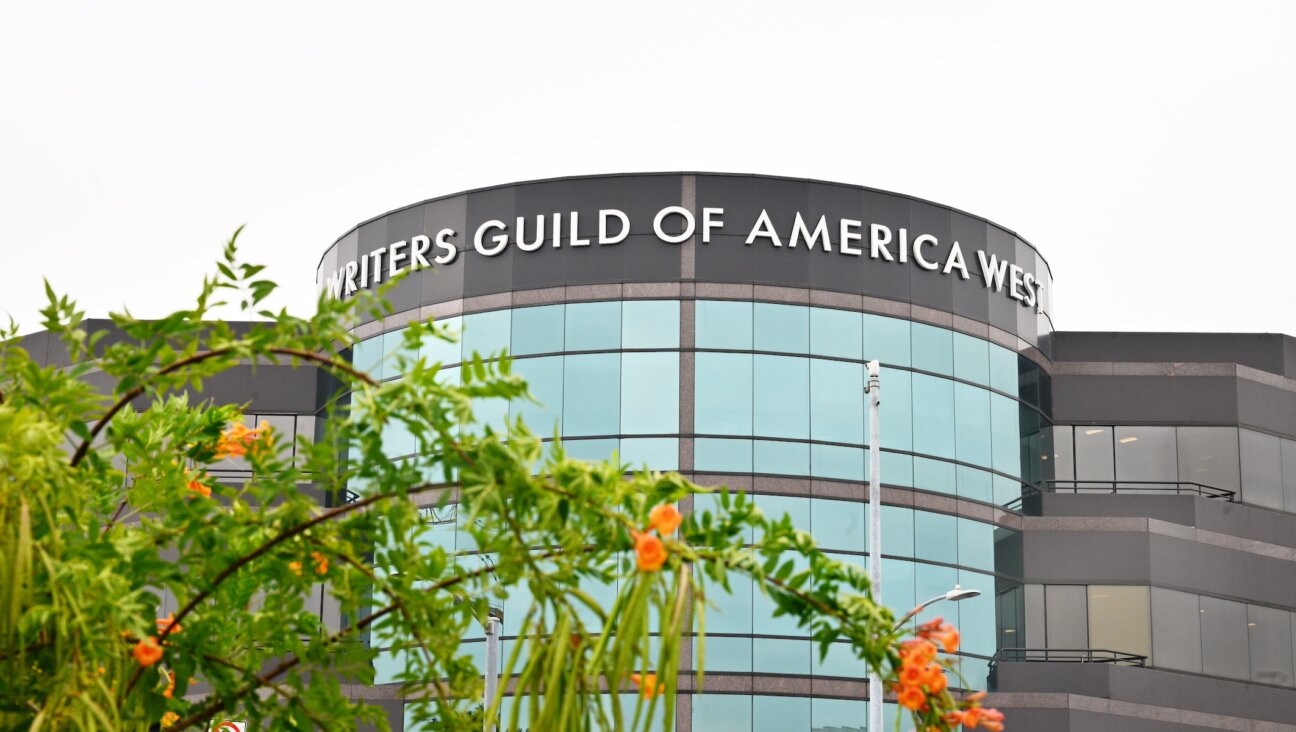 A view of the WGA West building in Los Angeles, Sept. 25, 2023. (Michael Buckner/Variety via Getty Images)
