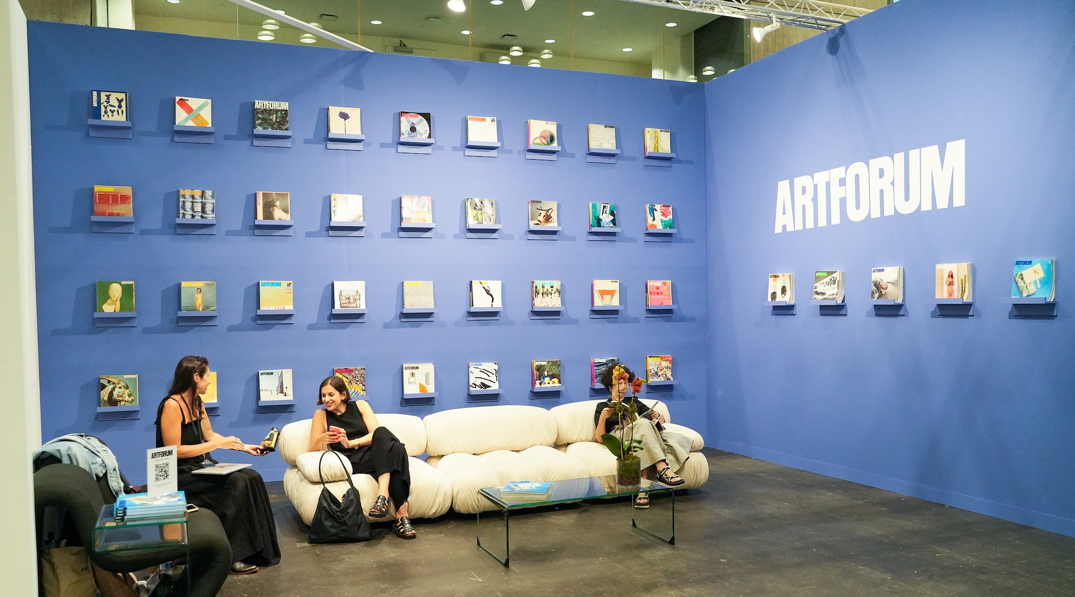 Artforum at the 2023 Armory Show VIP Preview at Javits Center on September 07, 2023 in New York City. (Sean Zanni/Patrick McMullan via Getty Images)