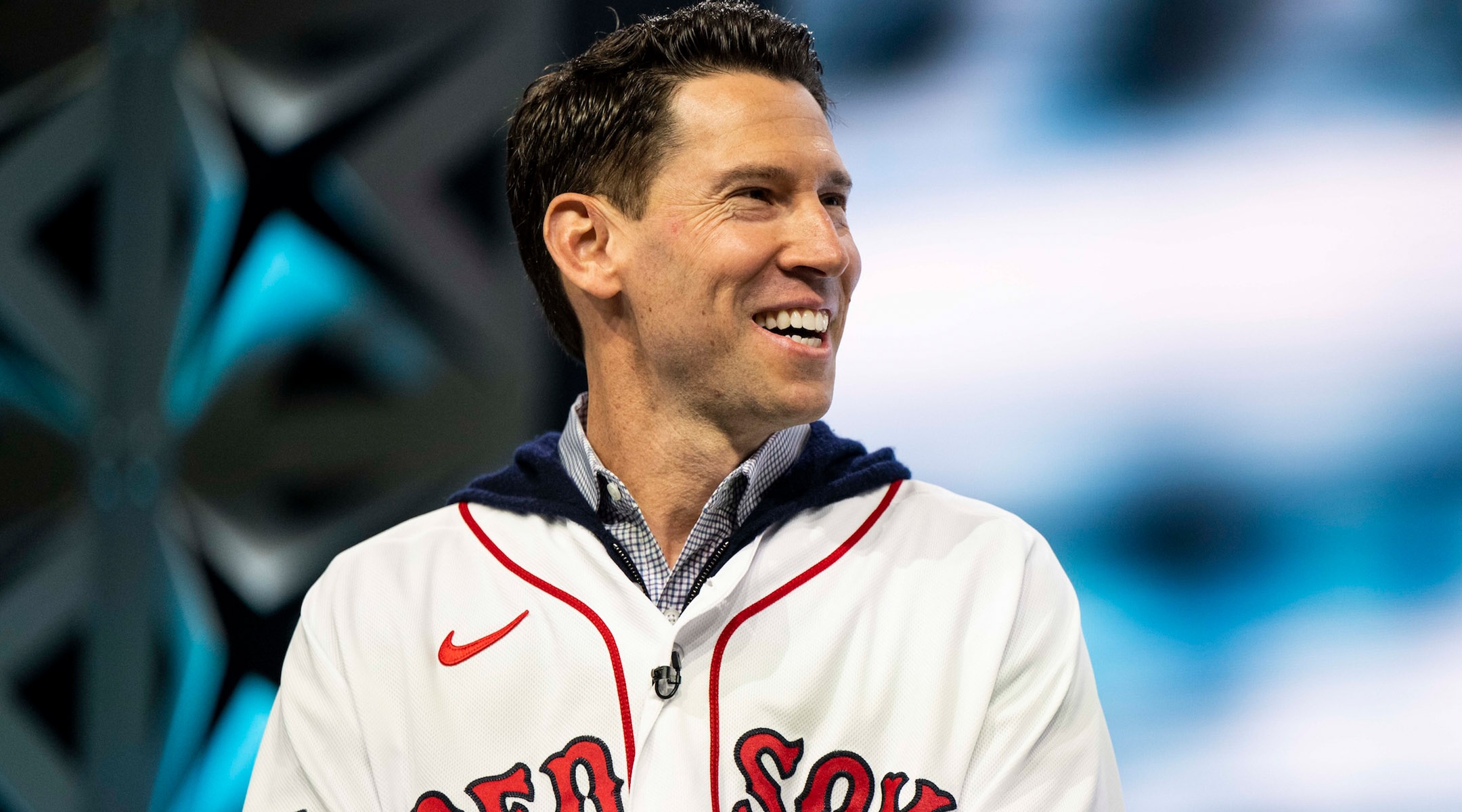 Craig Breslow speaks during the 2023 Boston Red Sox Winter Weekend at MGM Springfield and MassMutual Center in Springfield, Mass., Jan. 21, 2023. (Billie Weiss/Boston Red Sox/Getty Images)