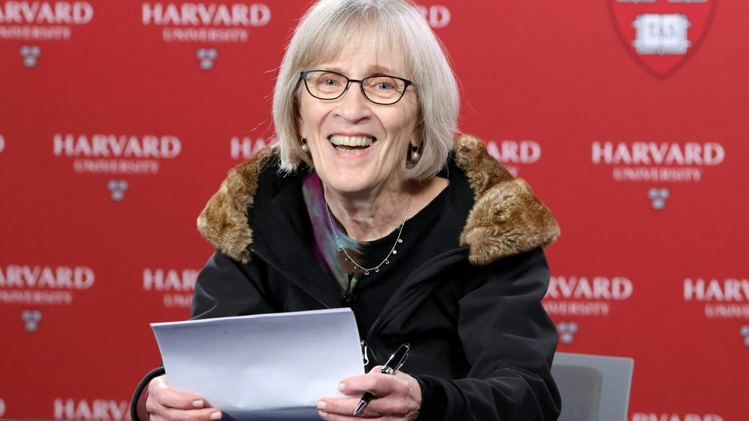 Claudia Goldin at Harvard, Oct. 9, 2023.