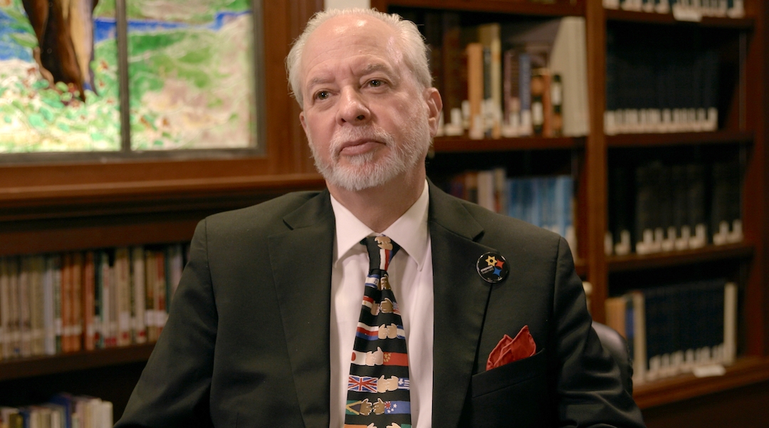 Rabbi Hazzan Jeffrey Myers appears in the 2022 HBO documentary “A Tree Of Life: The Pittsburgh Synagogue Shooting.” (Courtesy HBO)