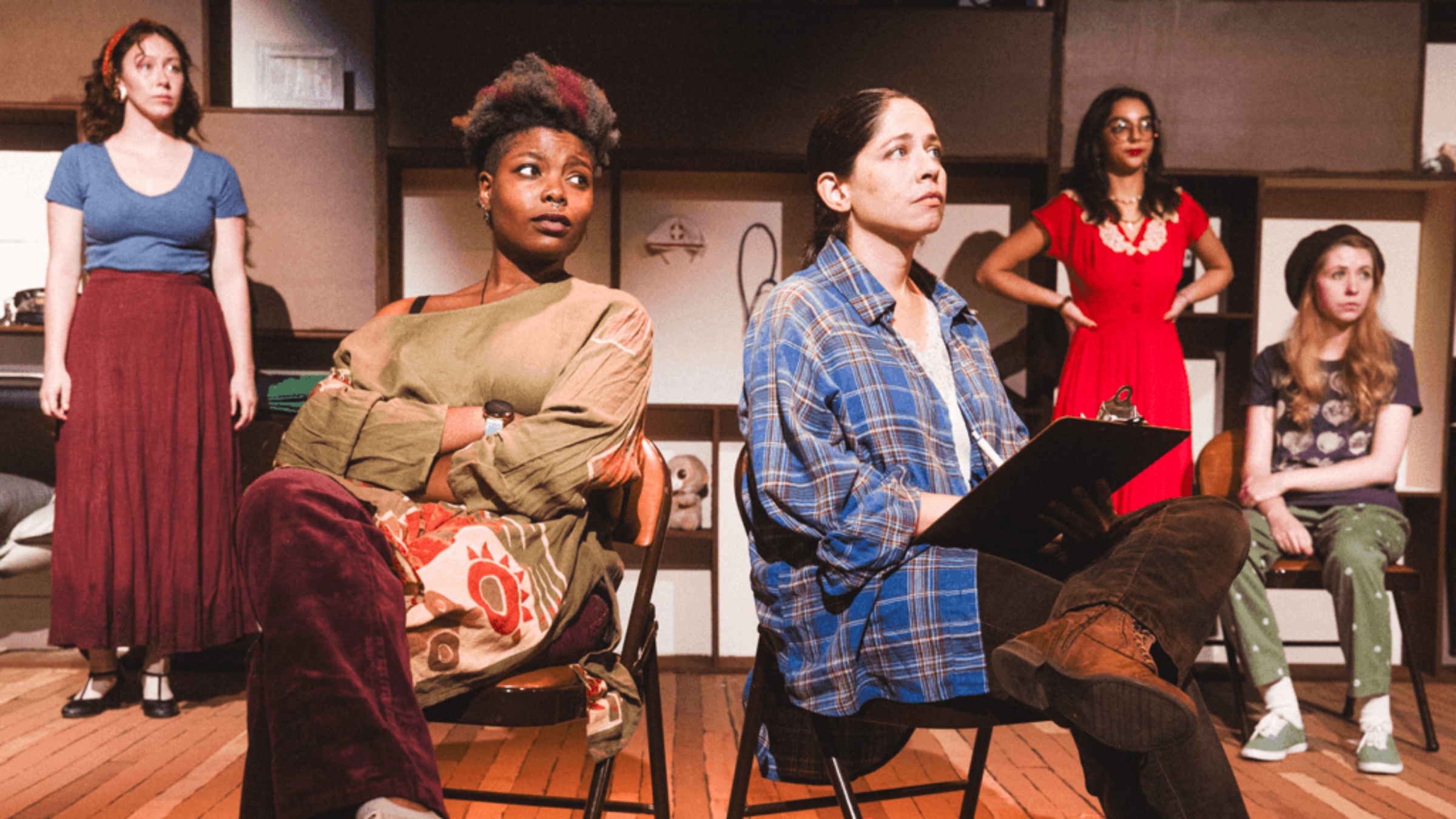 Paula Kamen's play <i>Jane: Abortion and the Underground</i> in its Idle Muse production.