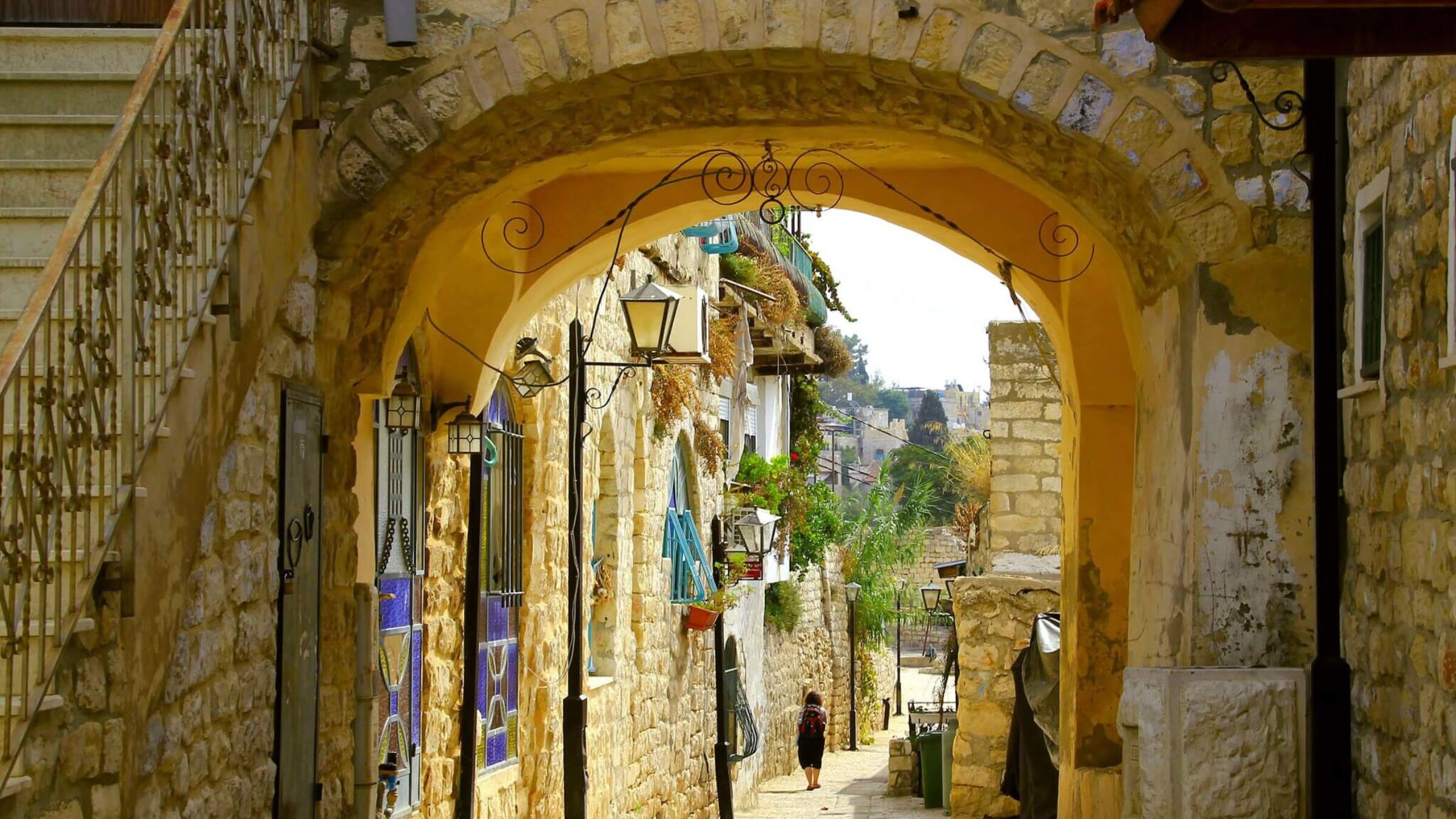 The old city in Tzfat