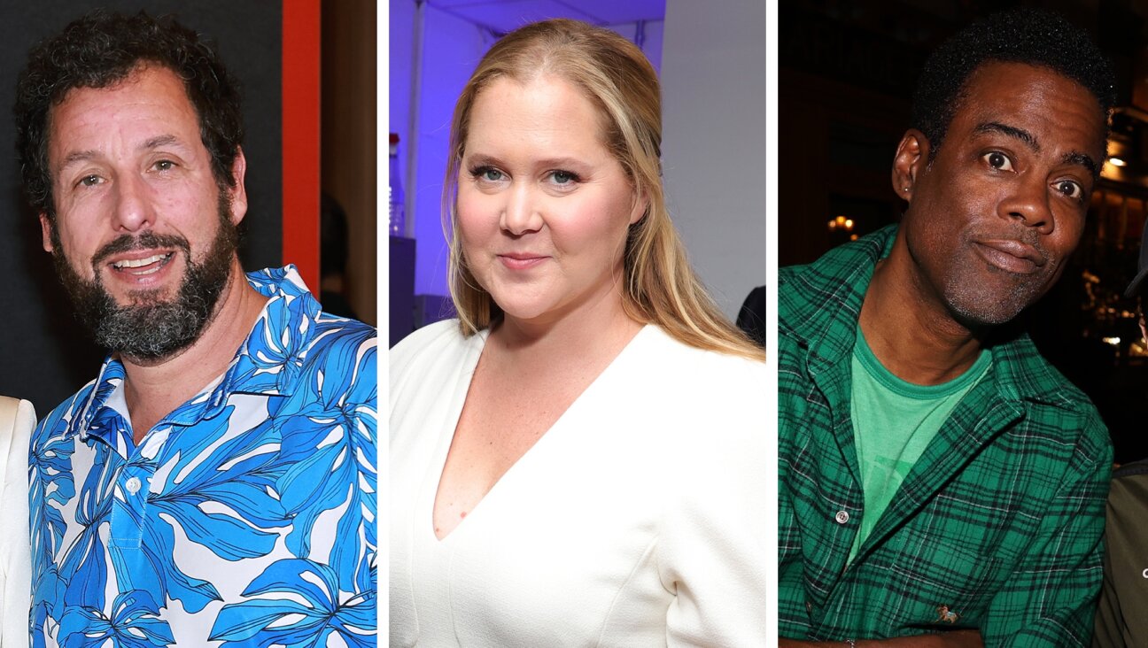 Adam Sandler, Amy Schumer and Chris Rock are just a few of the high-profile celebrities who signed a letter about the hostages being held in Gaza. (Getty Images)