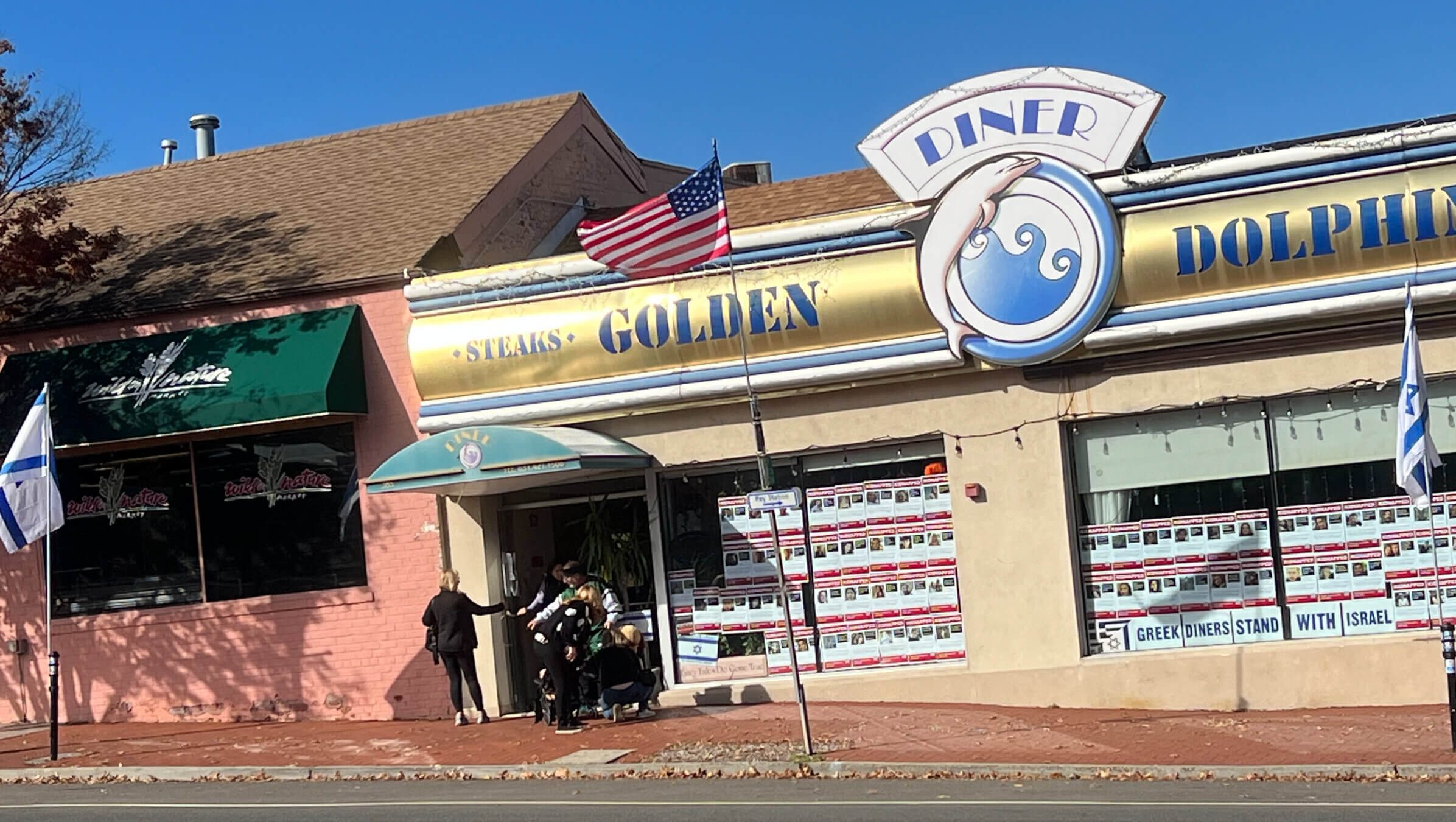 The Golden Dolphin diner in Huntington, New York, on Oct. 31, 2023.