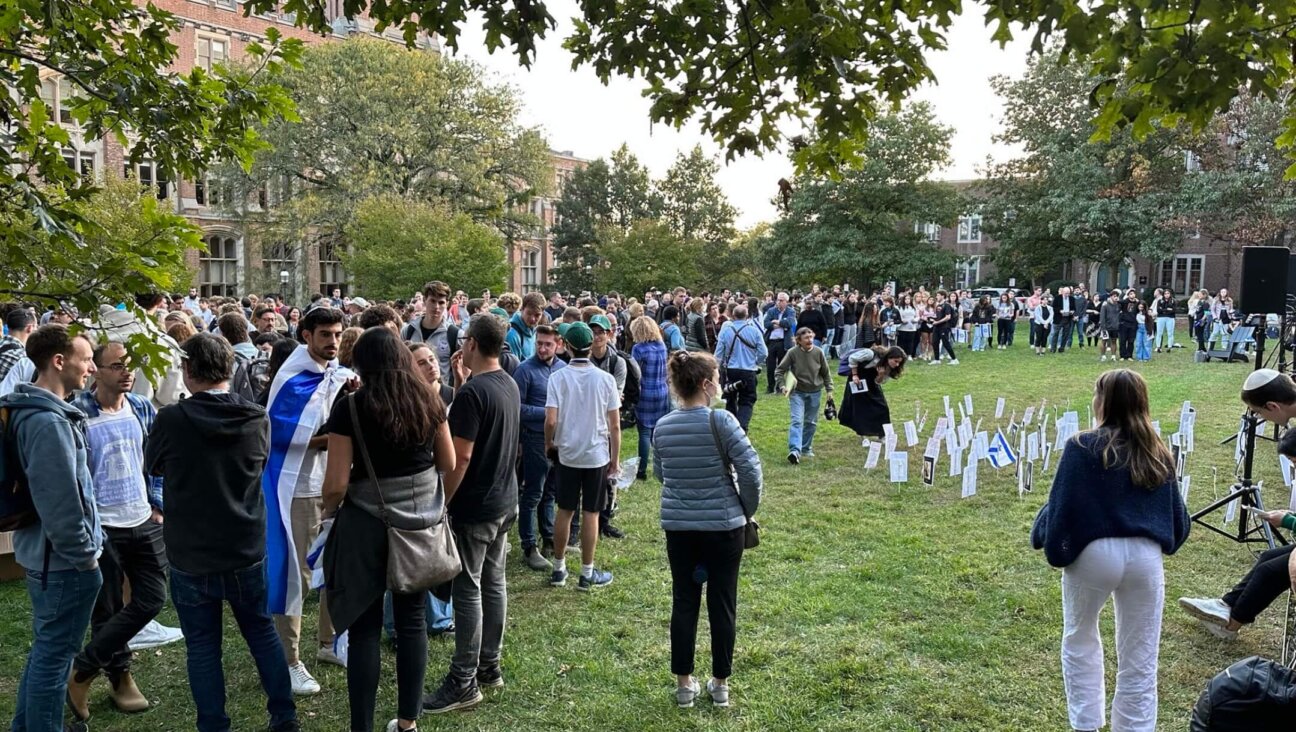 Following the Oct. 7 terrorist attacks, over 400 people attended a vigil at Princeton University.