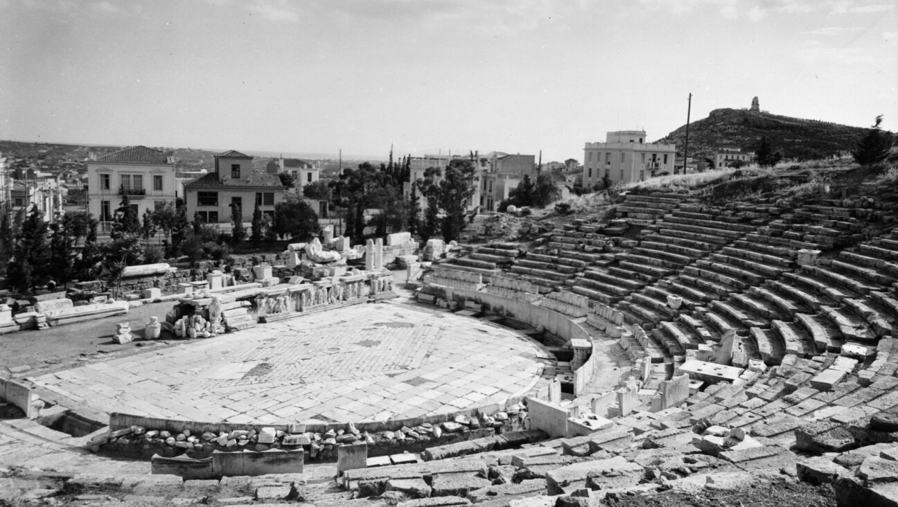 The Theatre of Bacchus in Athens.